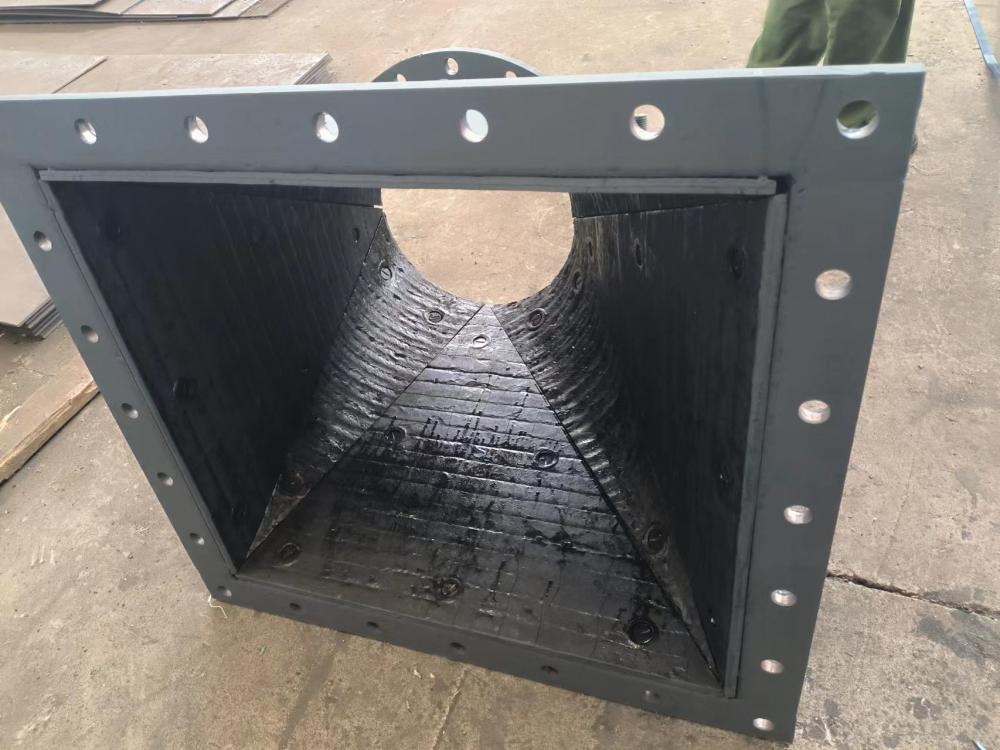 新疆下料溜槽，落煤管，堆焊耐磨板