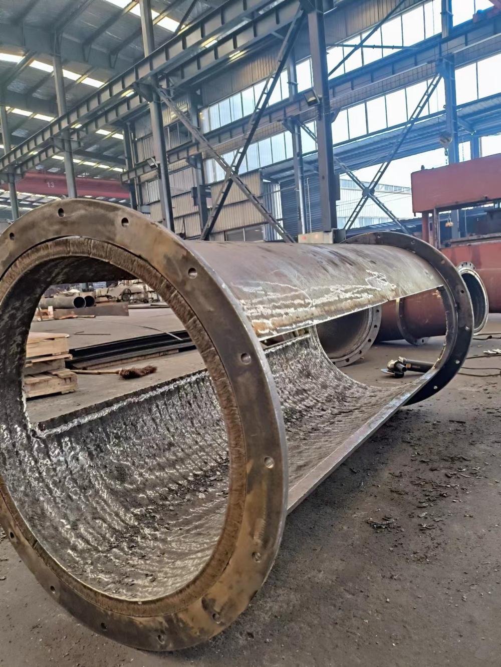 新疆高硬度耐磨管，双金属耐磨管